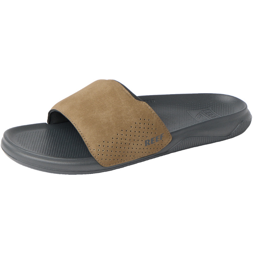 2026 Reef Mens Tailslide Sandals CJ8560 - Grey / Tan
